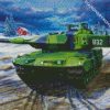 The Military Tank diamond painting