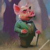 The Mister Pig diamond painting