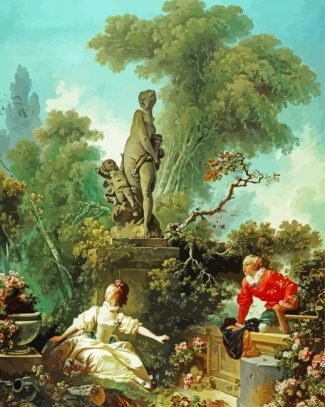 The Progress Of Love The Meeting Fragonard diamond painting