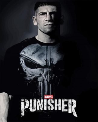 The Punisher Movie diamond painting