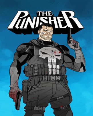 The Punisher Poster diamond painting