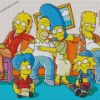 The Simpsons Family Animation diamond paintings