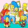 The Simpsons Family Animation diamond painting