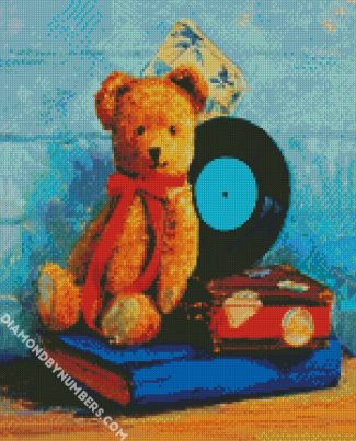 The Teddy Bear diamond painting