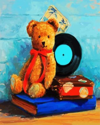 The Teddy Bear diamond painting