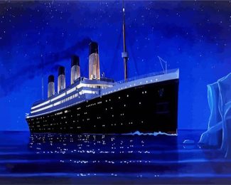 The Titanic Ship diamond painting