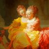 The Two Sisters By Fragonard diamond painting