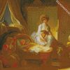 The Visit To The Nursery By Fragonard diamond painting