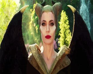 The maleficent diamond painting