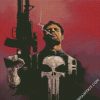 The Punisher diamond painting