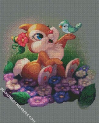 Thumper Bunny diamond painting