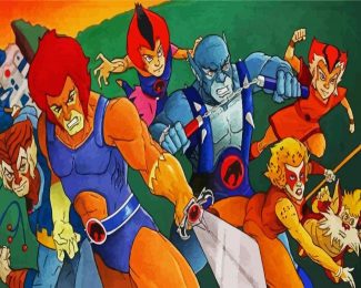 ThunderCats Cartoon diamond painting