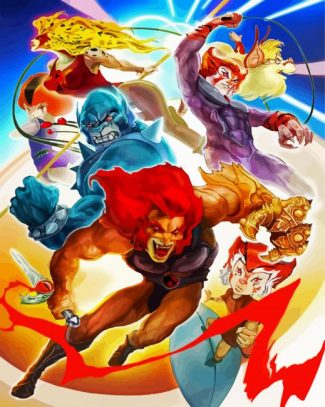 ThunderCats diamond painting