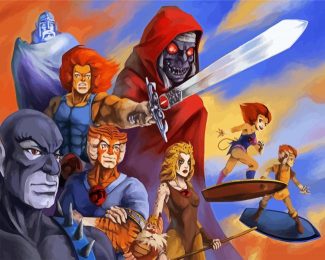 Thundercats Heroes diamond painting