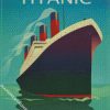 Titanic Ship Poster diamond painting