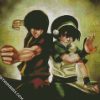 Toph Beifong And Zuko diamond painting