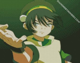 Toph Beifong Avatar diamond painting