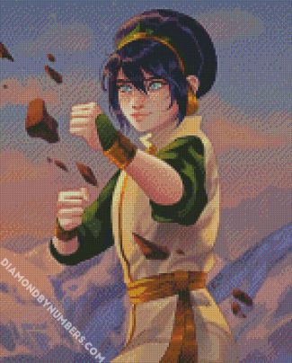 Toph Beifong diamond painting