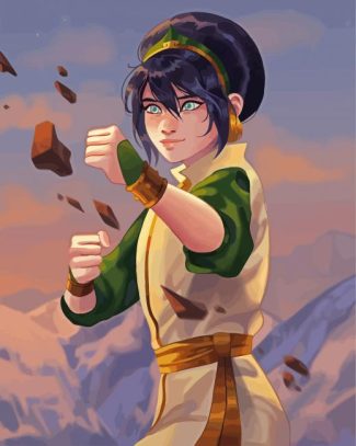 Toph Beifong diamond painting