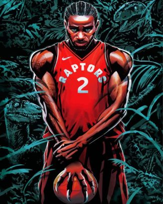 Toronto Raptors Player diamond painting