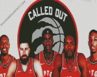 Toronto Raptors Team diamond painting