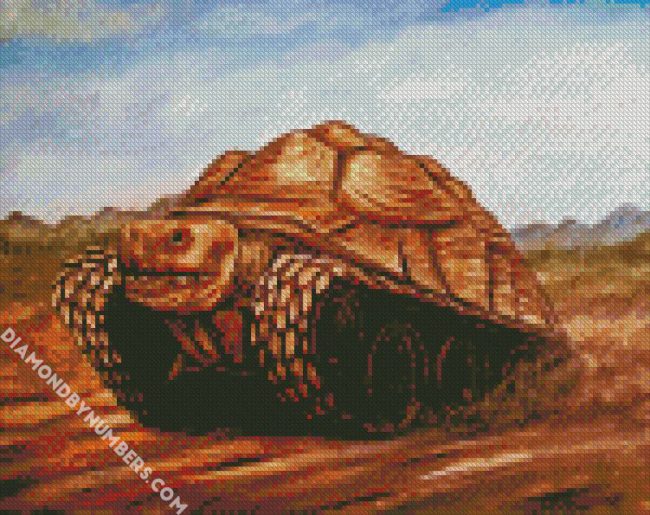 Tortoise Tank diamond painting