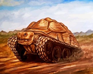 Tortoise Tank diamond painting