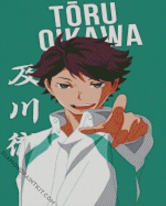 Toru Oikawa Haikyuu Anime diamond paintings