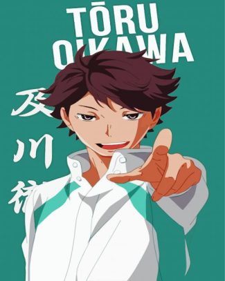 Toru Oikawa Haikyuu Anime diamond painting