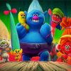 Trolls Characters diamond painting