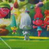 Trolls Poppy And Friends diamond painting