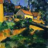 Turning Road At Montgeroult Cezanne diamond Painting