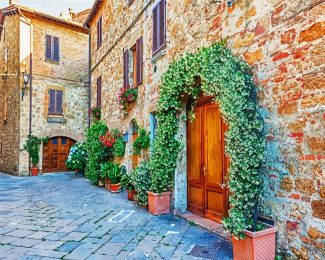 Tuscany Streets diamond painting