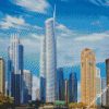 UAE Dubai Buildings diamond paintings