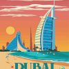 UAE Dubai Poster diamond painting