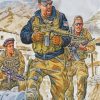 US War Military diamond painting