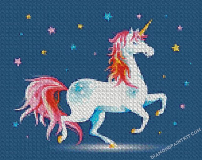 Unicorn diamond paintings