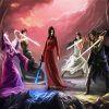 Vampire Sword Fight diamond painting