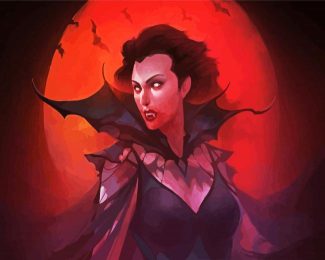 Vampire Woman diamond painting