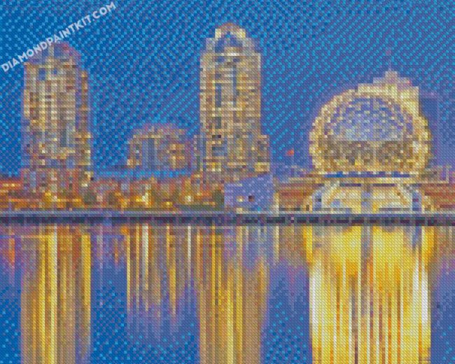 Vancouver City Buildings diamond paintings