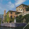 Villa Del Balbianello Como Italy diamond painting