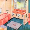 Vintage Bathroom diamond painting