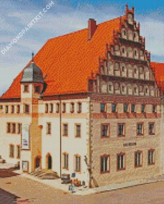 Vintage Museum Freiberg diamond painting