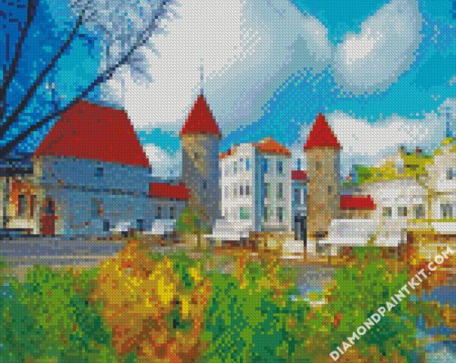 Viru Gate estonia diamond paintings