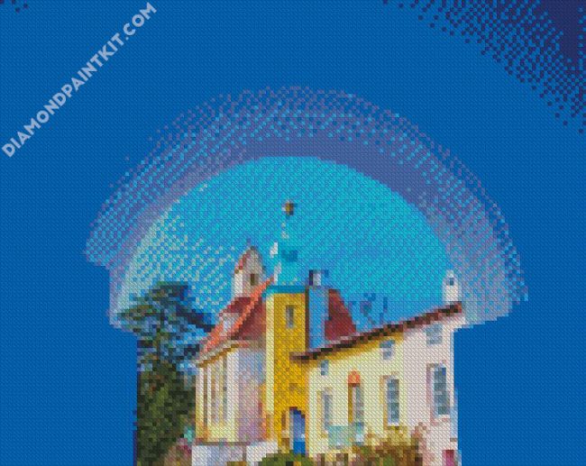 Wales Portmeirion diamond painting