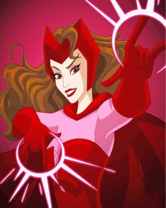 Wanda Maximoff Animation diamond painting