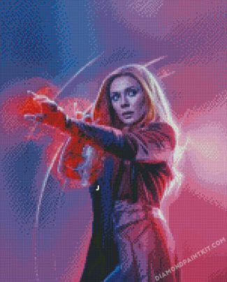 Wanda Maximoff Marvel diamond paintings