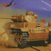 War Military Tank diamond paintings