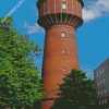 Wasserturm Elmshorn germany diamond paintings