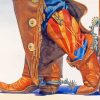 Western Cowboy Boots diamond painting